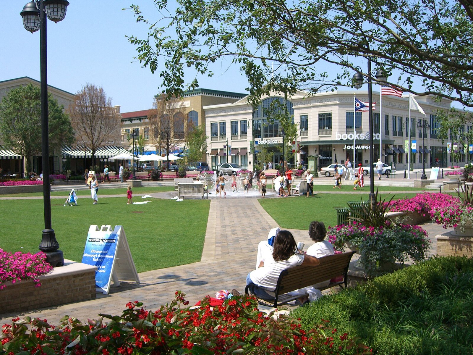 The Greene Town Center in Beavercreek, Ohio