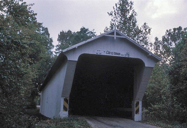 The Christman Covered Bridge in Preble County, Ohio