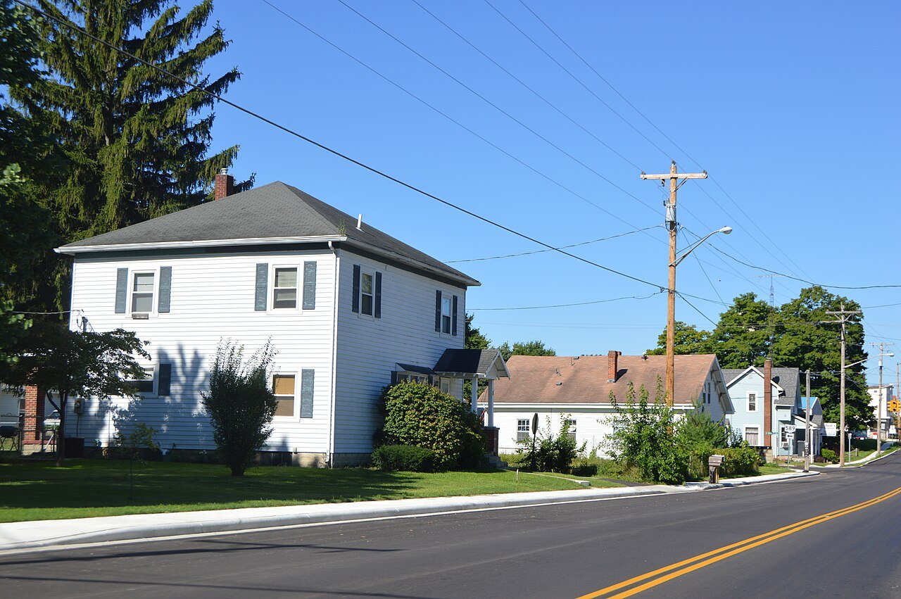 Main Street east of Walnut in Fletcher, Ohio