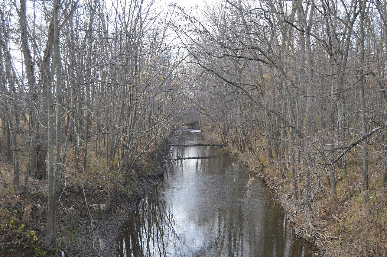 The Stillwater River near West Milton, Ohio
