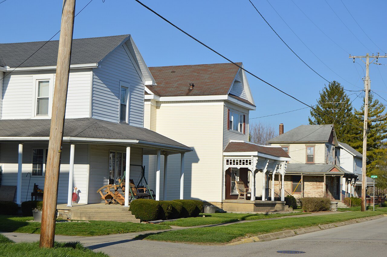 Main Street in Verona, Ohio