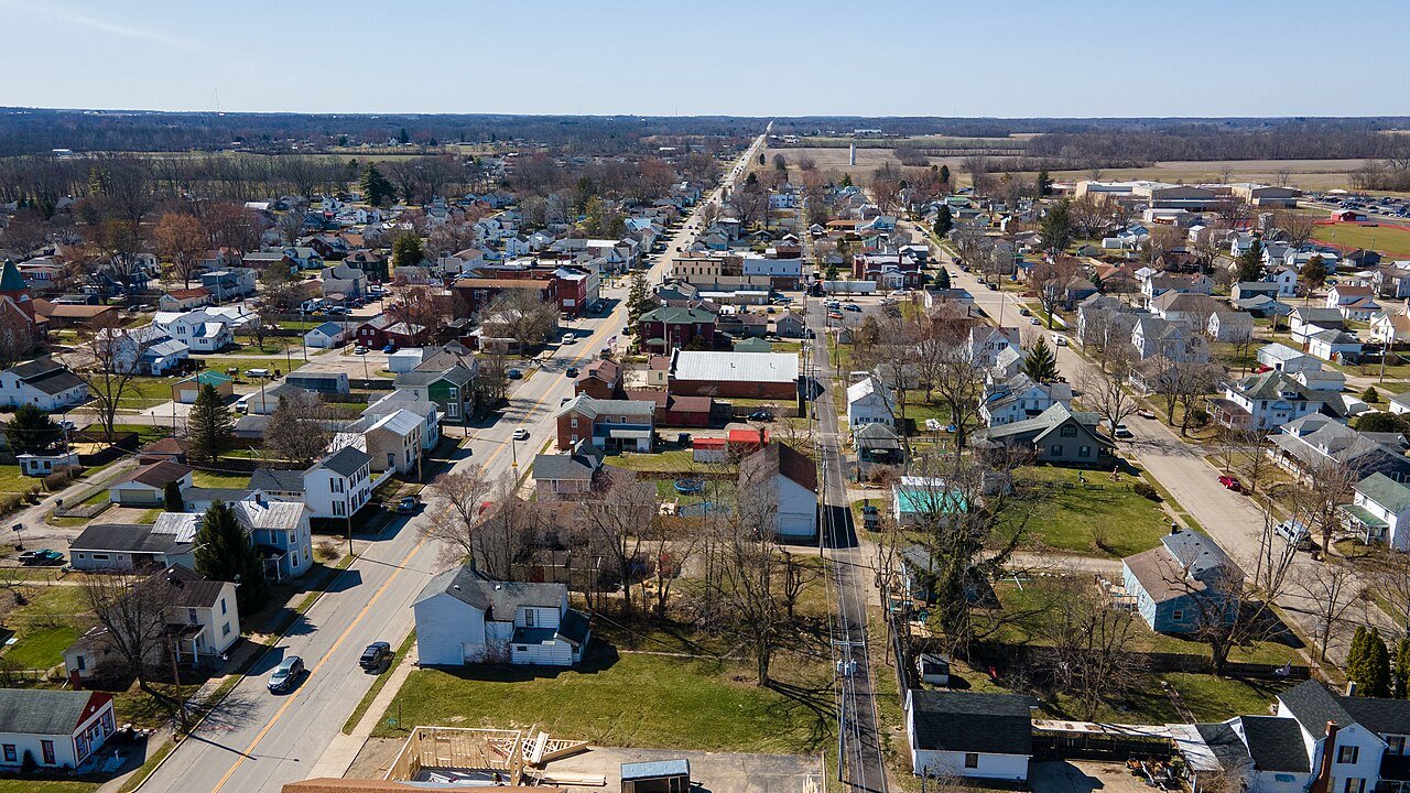 Main Street in West Alexandria, Ohio